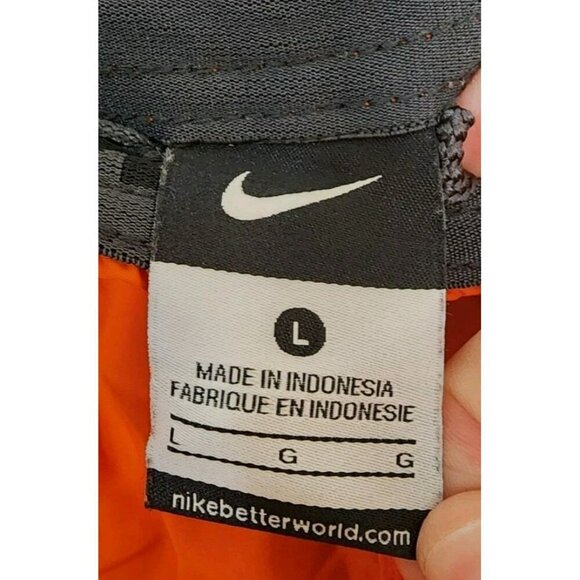 Clemson Tigers Track Pants Mens Sz Large Orange Nike Logo - Picture 3 of 8